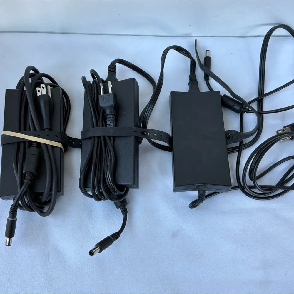 3 - OEM Dell 130W AC Adapter 19.5V 6.7A Model LA130PM121 Laptop Chargers